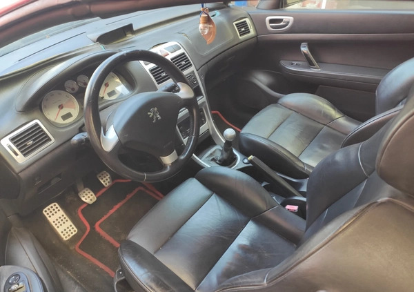 Peugeot 307 CC cena 3700 przebieg: 287474, rok produkcji 2005 z Rzepin małe 211